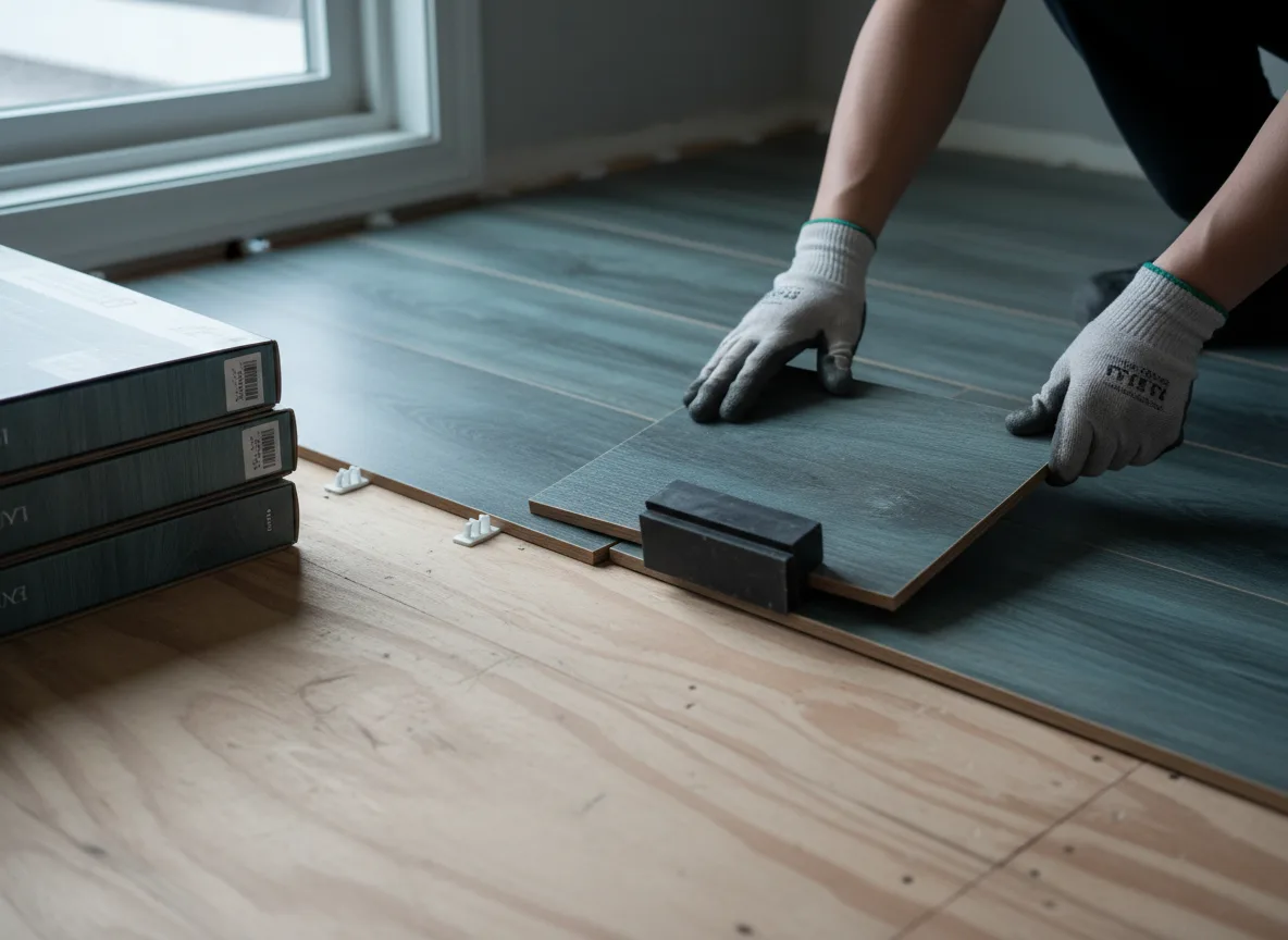 Luxury Vinyl Plank Installation company in Dixmont, ME